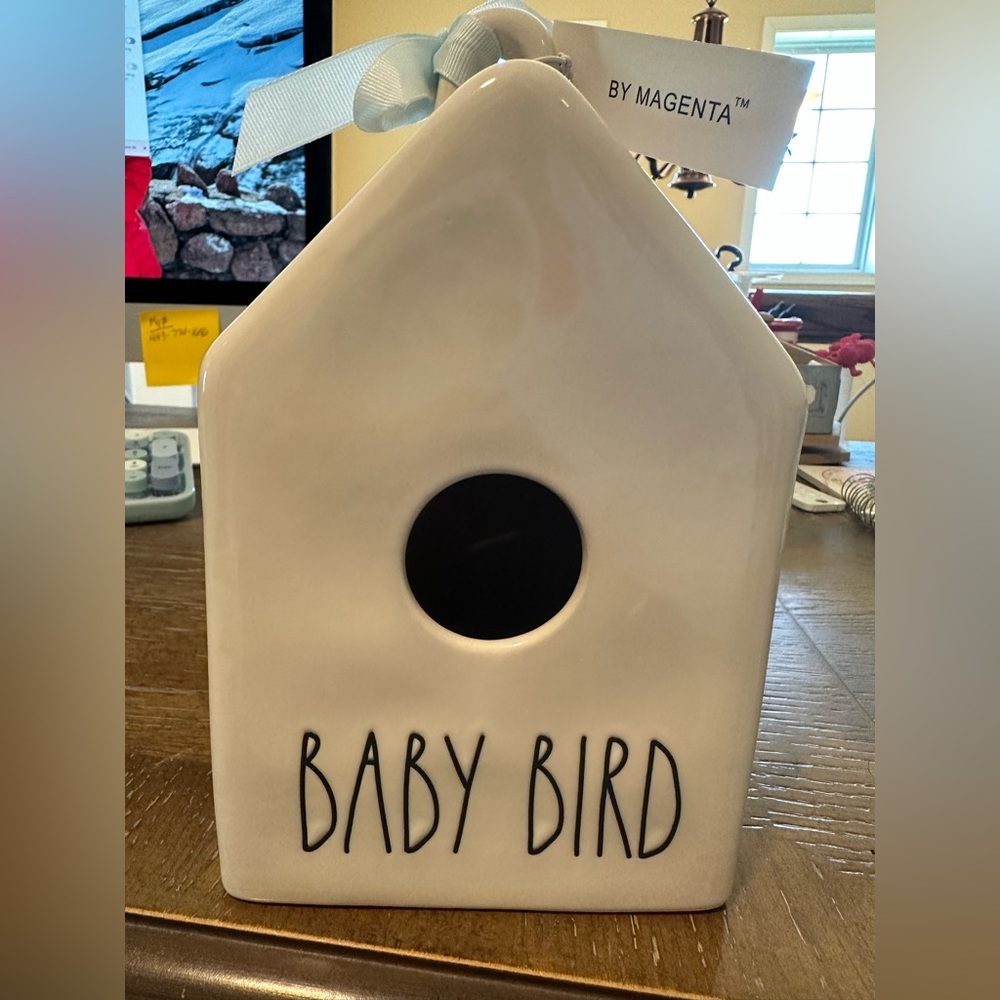 Rae Dunn Baby Bird Birdhouse